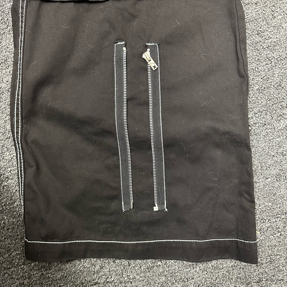 Tripp NYC Pants Size XS Black Gothic Punk Skull Zipper - Picture 3 of 8
